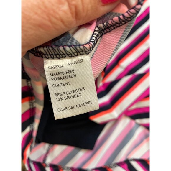 Tail Striped Pleated Pull On Tennis Athletic Skort Sz S - Picture 11 of 11